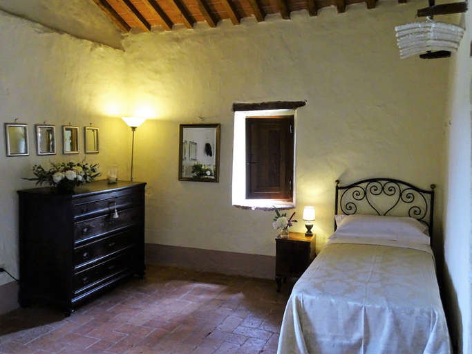 Bedroom 3, Podere Pievina Delle Corti, Siena