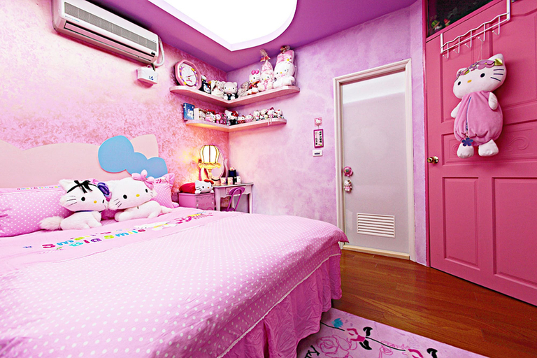 Bedroom 4, 3D Sunflower Embossed B&B, Hualien