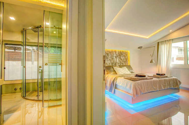 Bedroom 2, Luxury Villa Cavo Mare Thalassa, Ionian Islands