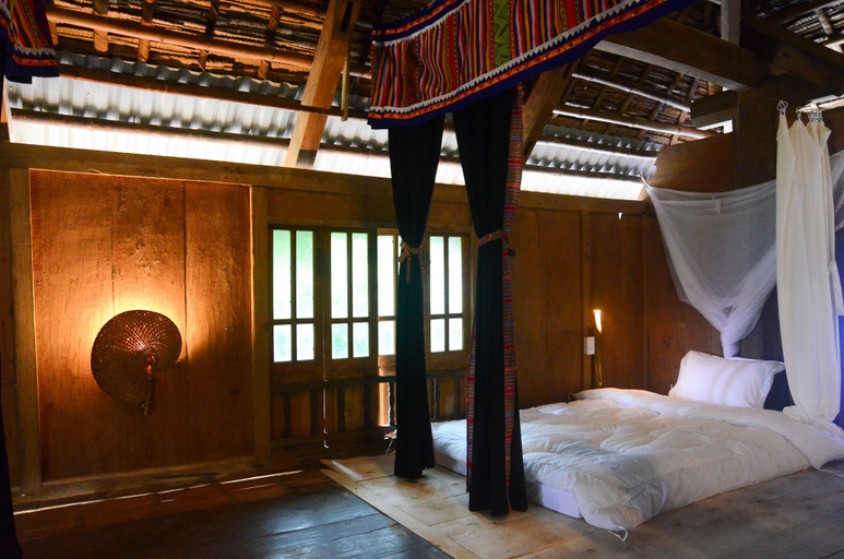Bedroom 4, Pu Luong Nature Lodge 2 Hieu Village - Hostel, Bá Thước