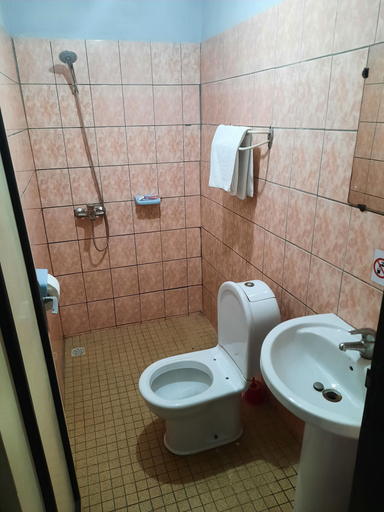 Bathroom 3, Saffana Hotel, Wouri