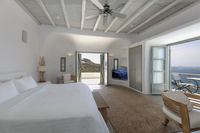 Bedroom 2, Villa Mykonian Blue, South Aegean