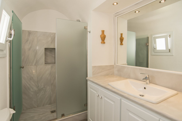 Bathroom 4, Karpimo Horizon - Caldera View with private hot tub, South Aegean