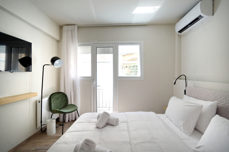 Bedroom 2, Urban Melodies Apartment, Attica