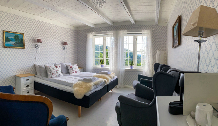 Bedroom 2, Haaheim Gaard, Tysnes