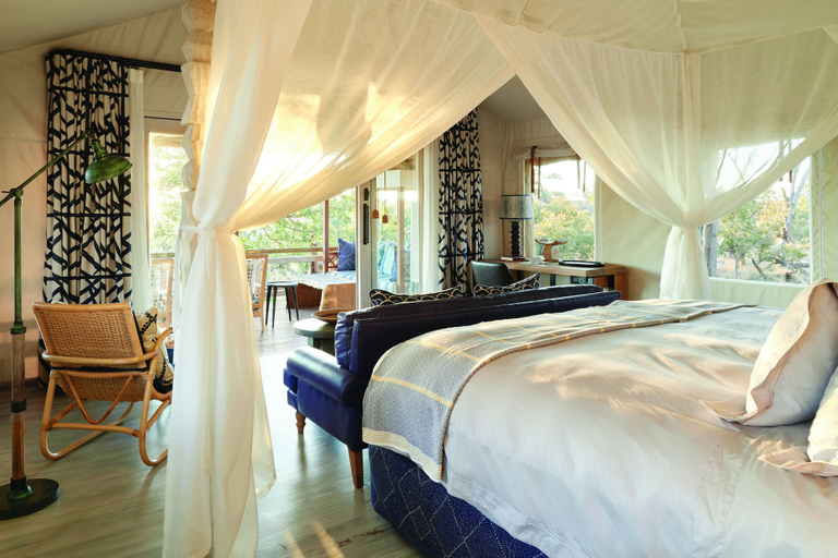 Bedroom 3, Savute Elephant Lodge, A Belmond Safari, Belmond, Chobe