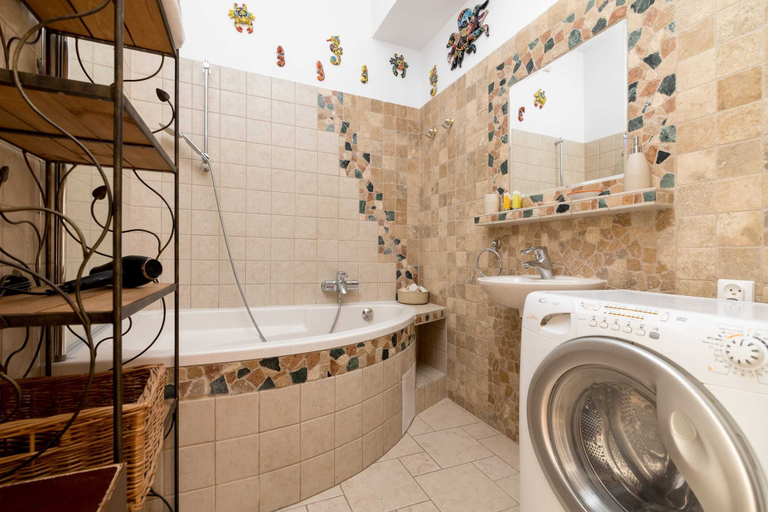 Bathroom 3, Powisle 2 - Bedroom Apartment, Warsaw
