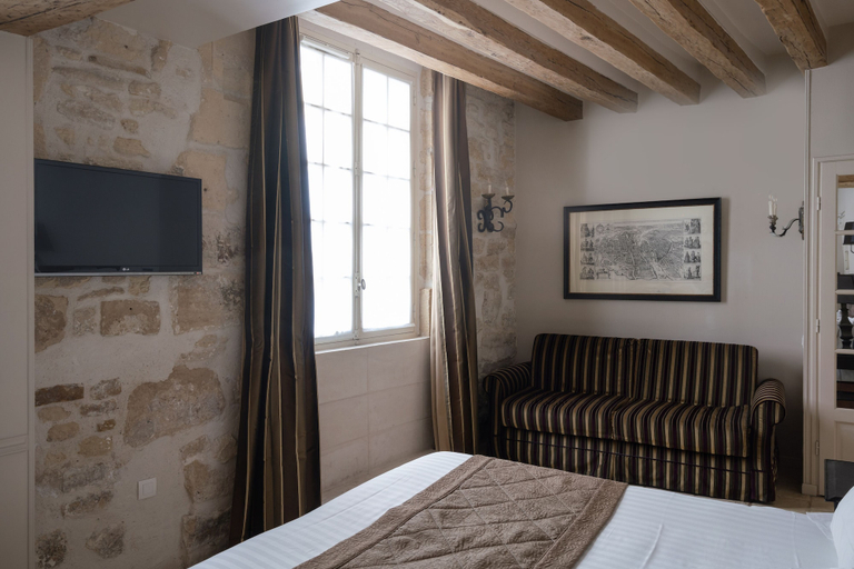 Bedroom 3, Hôtel Saint-Louis Marais, Paris