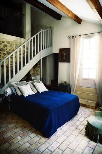Bedroom 4, Domaine du Commandeur, Vaucluse