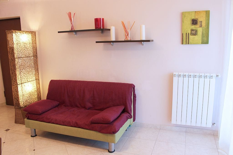 Living area, Casa Eleatica, Salerno