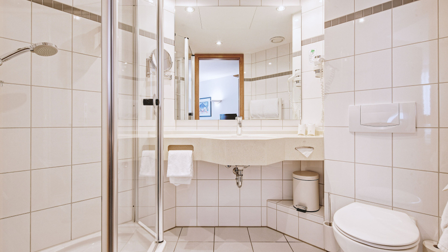 Bathroom 5, Hotel Schwanen Stuttgart-Airport Messe, Esslingen
