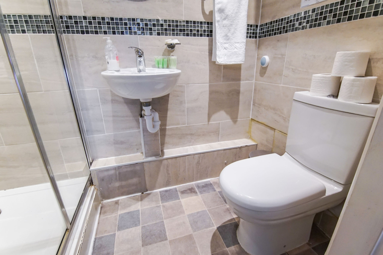 Bathroom 4, Tony's House Hotel, London