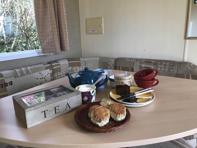 Food & Drinks, Cosy, Quiet Static Caravan, Mawgan Porth, St Eval, Cornwall