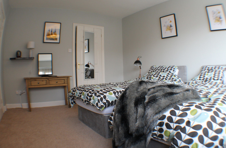 Bedroom 2, Eastwatch Guesthouse, Northumberland