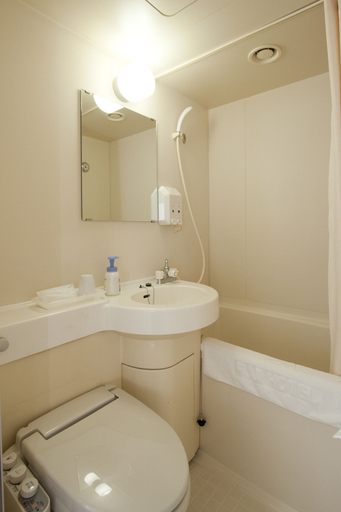 Bathroom 4, Wakayama Daiichi Fuji Hotel, Wakayama