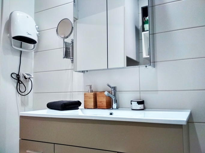 Bathroom, 2BDR Masaryk Square Apt Central Location