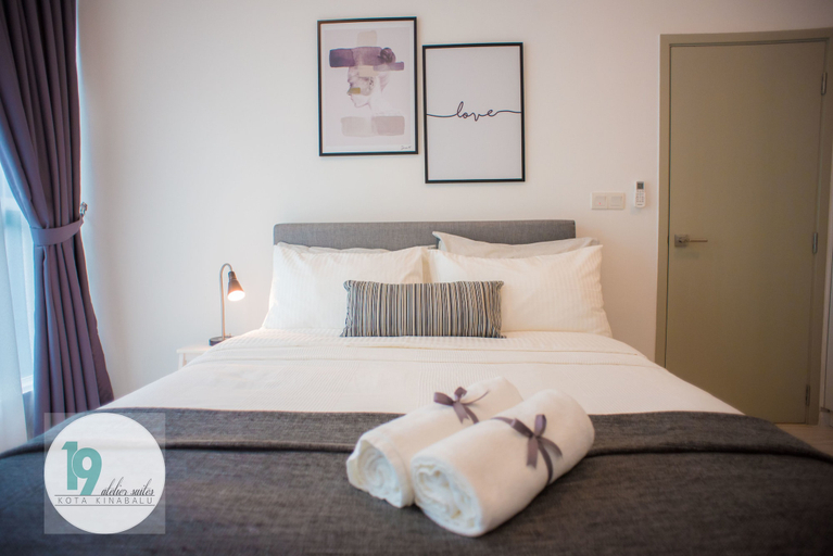 Bedroom 3, 19 Atelier Suites Sutera Avenue, Kota Kinabalu