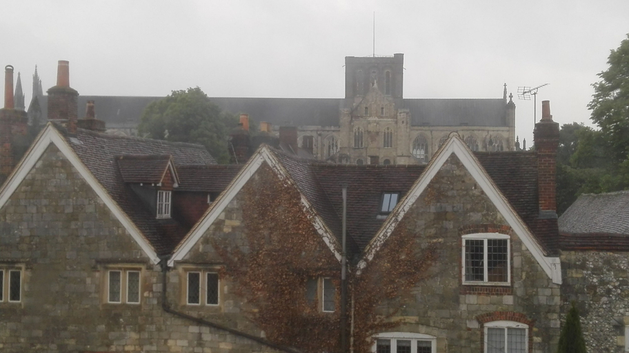 Exterior & Views, Panoramic View of Winchester Cathedral, Hampshire