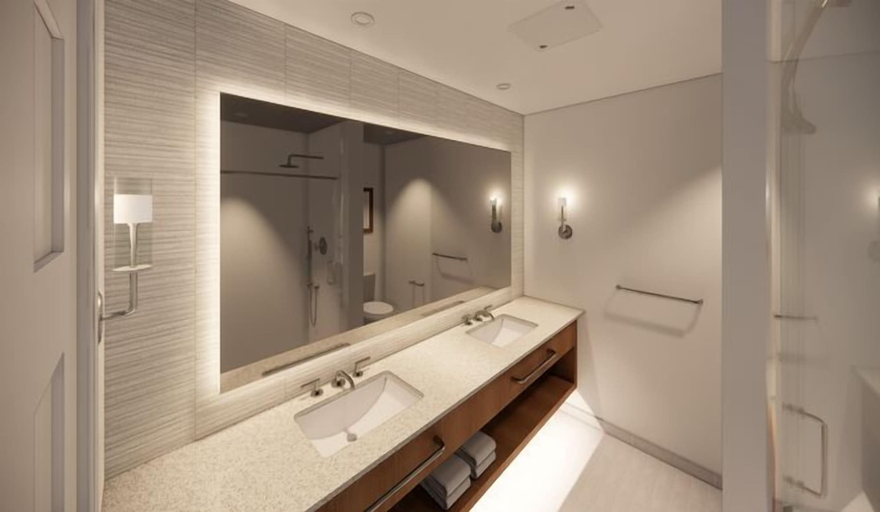 Bathroom 3, The White Mountain Hotel & Resort, Carroll