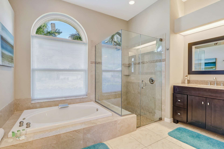 Bathroom 4, Cape Coral Pool Home With Boat Lift, Access to Gulf, Lee