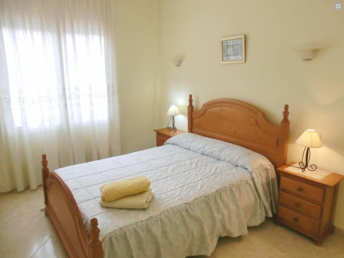 Bedroom 2, Apartment in Lloret de Mar with Terrace, Internet, Parking, Washing machine (600658), Girona