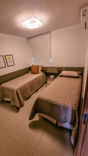 Bedroom 3, Areia Azul Aparts Brazil - Imbassai Ykutiba, Mata de São João