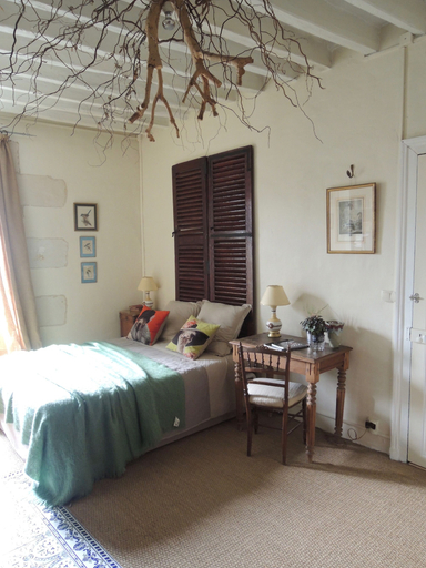 Bedroom 4, Chambre d'hôtes Les Volets Verts, Indre