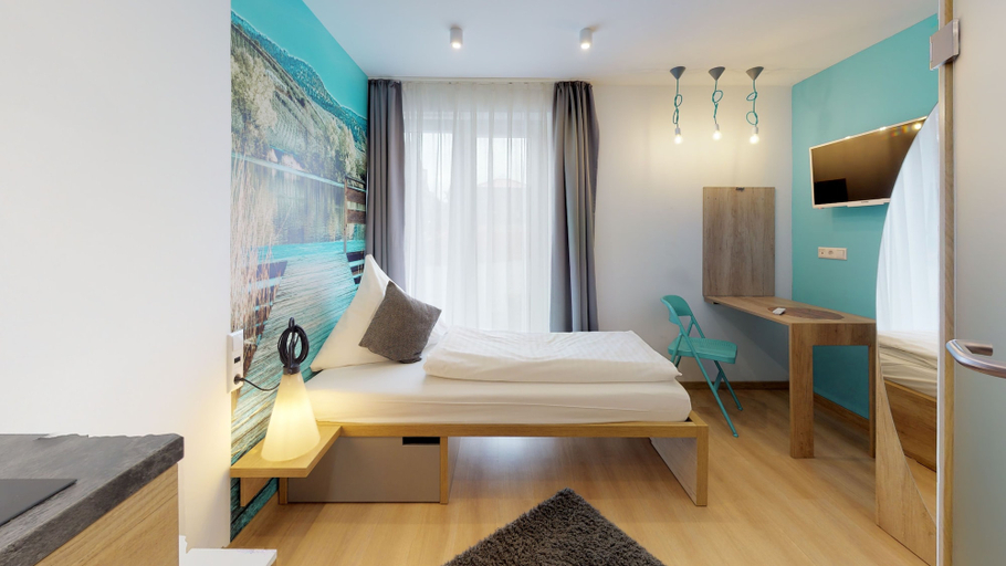 Bedroom 2, Pension Breitenauer See, Heilbronn