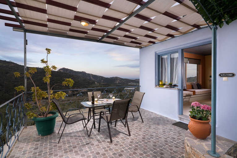 Balcony view 4, Sarakinas Residences, Crete