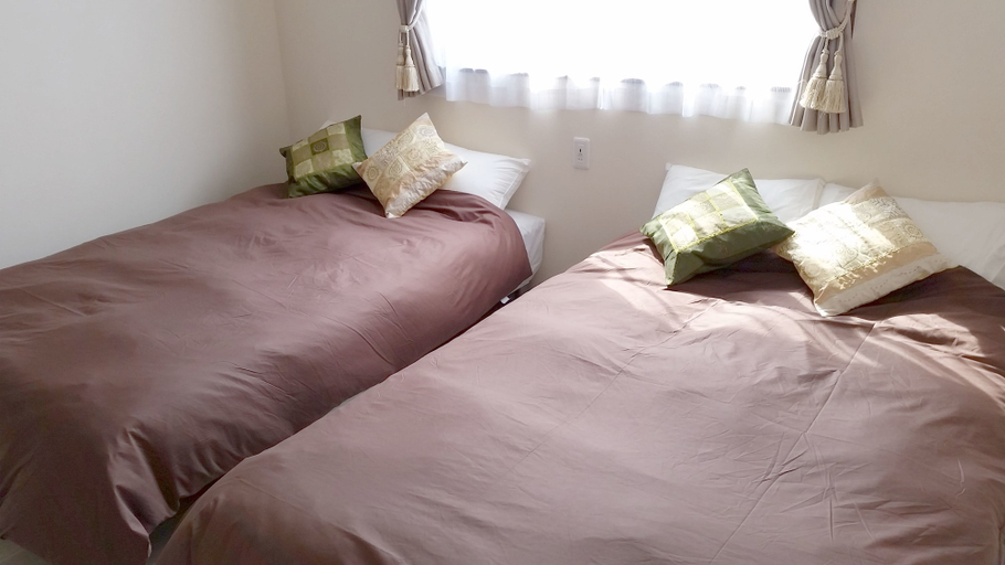 Bedroom 3, Mansion Kawata, Osaka