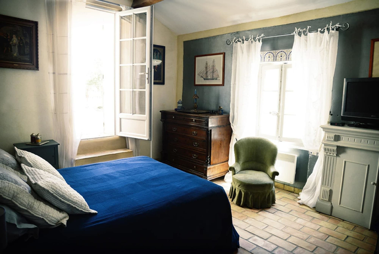 Bedroom 5, Domaine du Commandeur, Vaucluse