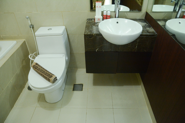 Bedroom 3, Gandaria Heights Apartment with Mall Access, South Jakarta