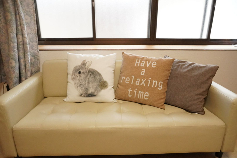 Bedroom 2, Private House for Rabbit Island, Takehara