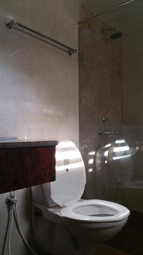 Bathroom 3, Hotel Riverside, North Goa