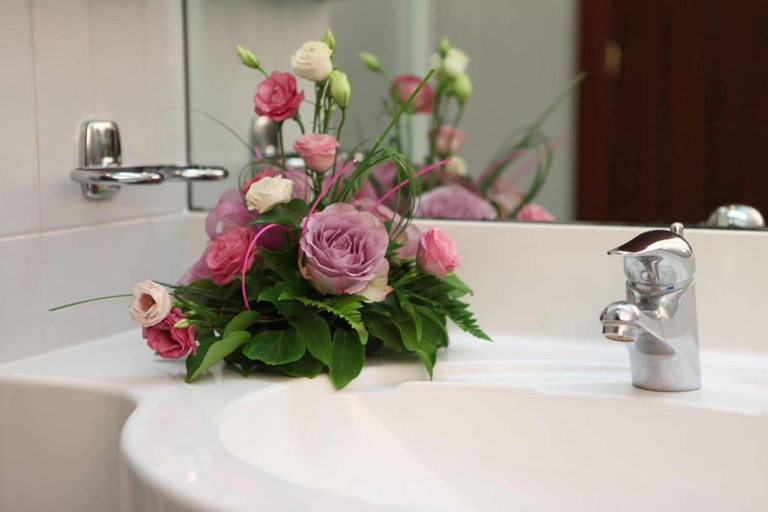 Bathroom 3, Euro Hotel, Pisa