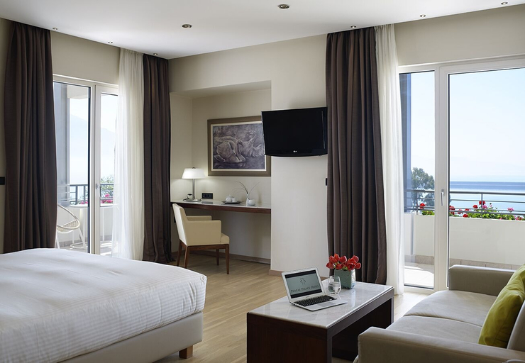 Bedroom 2, Pharae Palace Hotel, Peloponnese