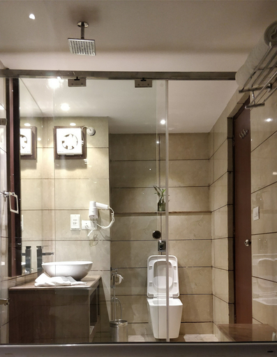 Bathroom 5, Indraprastha Spa Resort, Kangra