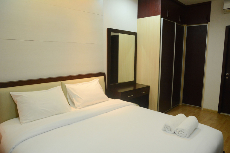 Bedroom 2, Gandaria Heights Apartment with Mall Access, South Jakarta