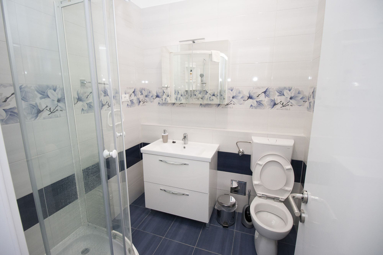 Bathroom, Luxury apartment INA, Omiš