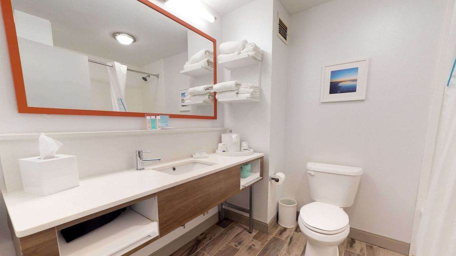 Bathroom 5, Hampton Inn St. Simons Island, Glynn