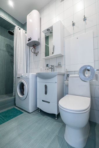 Bathroom, More Apartments na Stanislavskogo 1A - 3, Sochi gorsovet