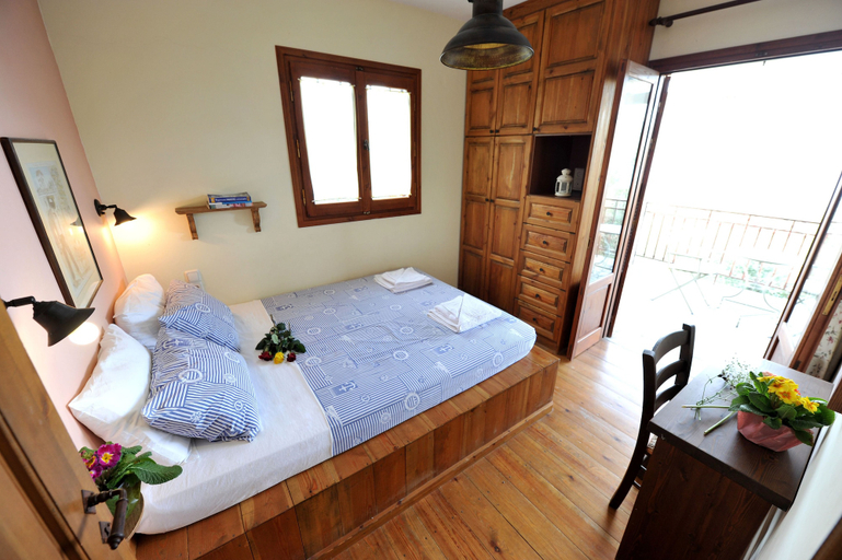 Bedroom 3, Gera's Olive Grove, North Aegean