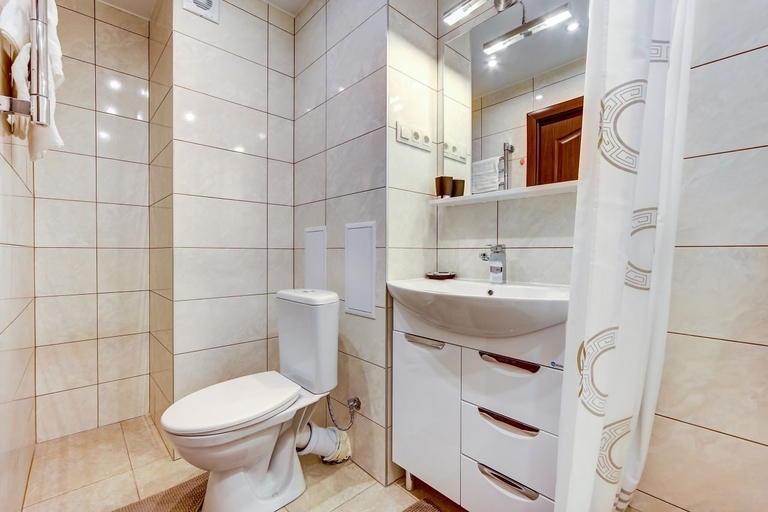 Bathroom 3, AG Apartment Lensoveta 64, Sankt-Peterburg gorsovet