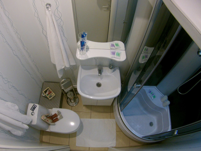 Bathroom, Fontanka 58 Mini Hotel, Sankt-Peterburg gorsovet