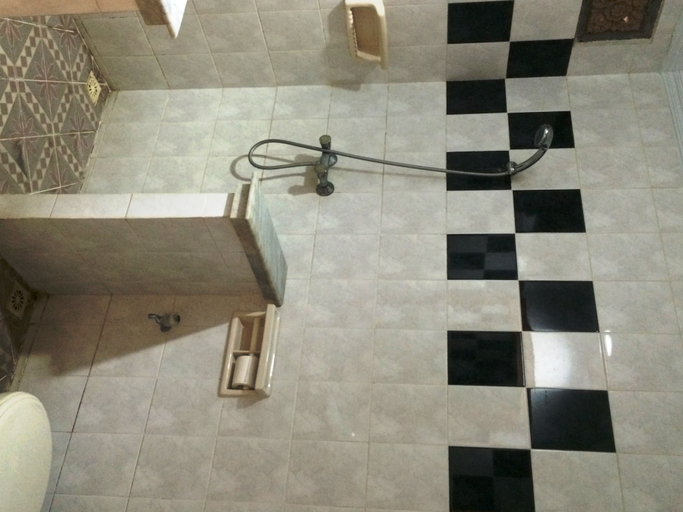 Bathroom 5, Sri Ratu Hotel, Badung