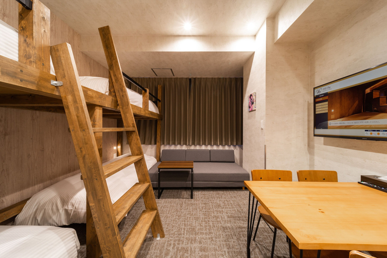 Bedroom 2, WellStay Namba 9F, Osaka