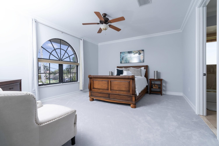 Bedroom 3, Five Bedroom Luxe Villa on Deep Water Intracoastal, Broward
