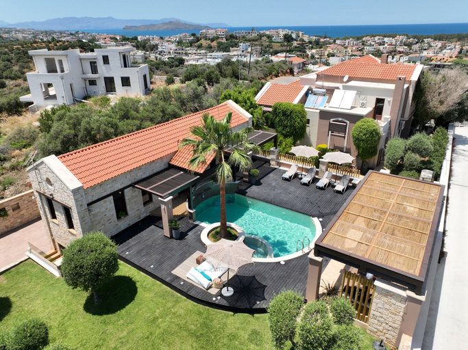Exterior & Views 2, Villa Peacock with Spa Facilities, Crete
