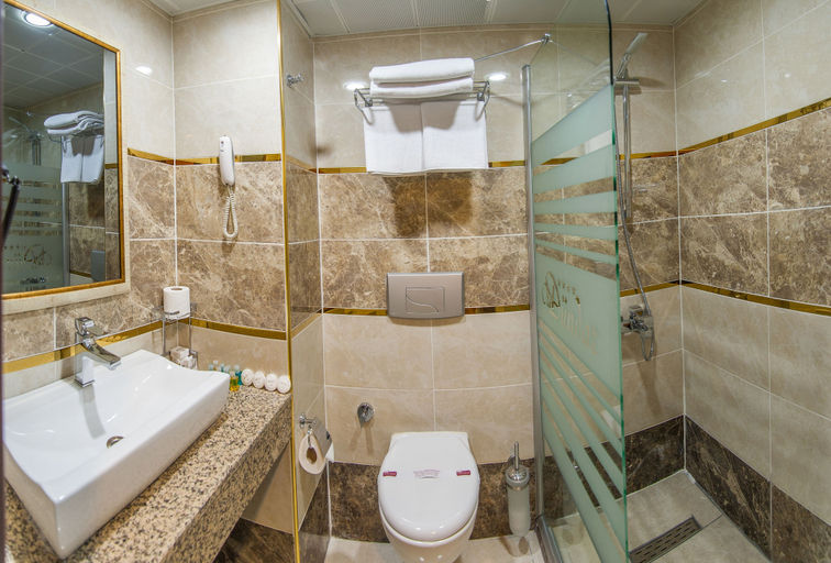 Bathroom 3, Dundar Hotel, Selçuklu