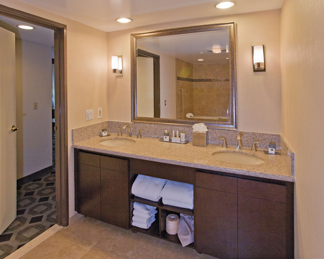 Bathroom 4, DoubleTree by Hilton Los Angeles - Rosemea, Los Angeles